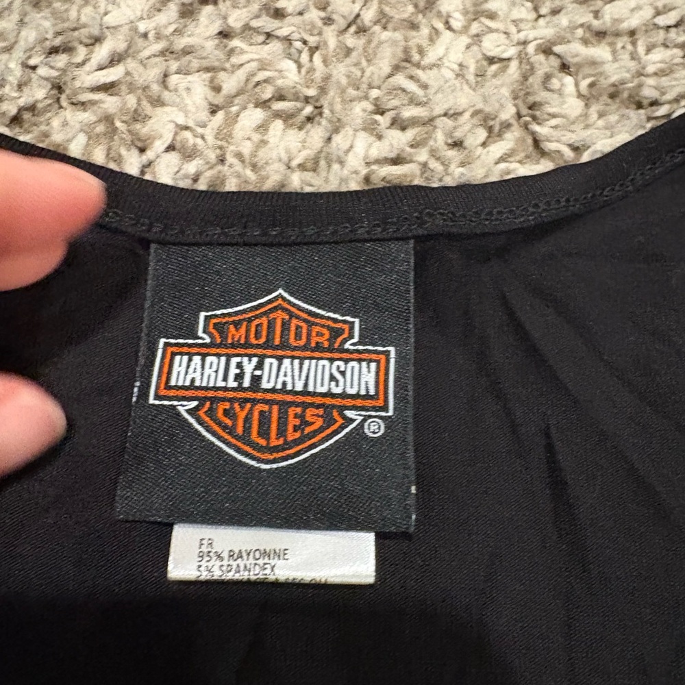 Harley Davidson tank top sz L - Picture 2 of 3